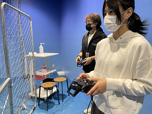 実技試験の様子