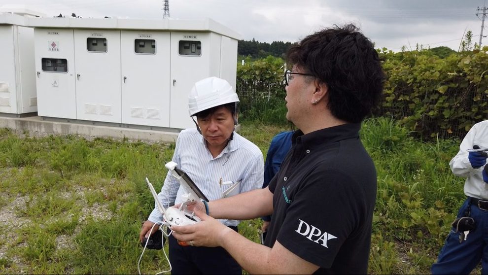 撮影機材：DJI/Inspire2