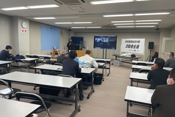 「全建総連 東京都連」でドローン活用セミナーの講演をしました！