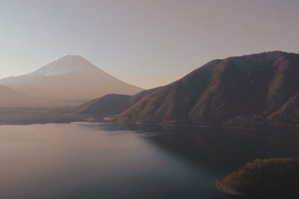 富士五湖の精進湖、本栖湖、西湖を空撮しました！