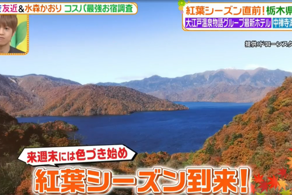 日本テレビ『ヒルナンデス』で弊社空撮映像が使用されました！