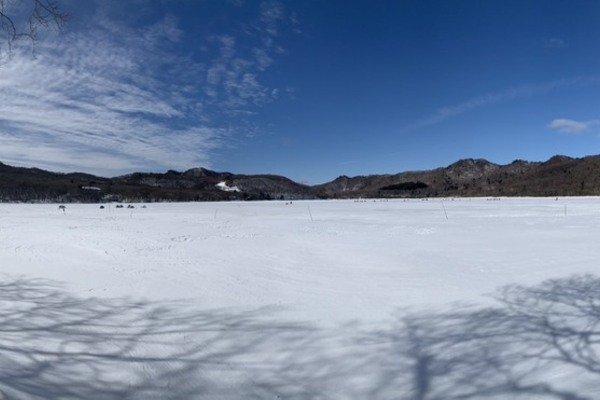 群馬県の覚満淵で空撮！