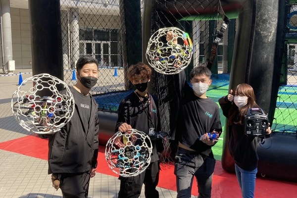 ドローンサッカーに参戦しました！