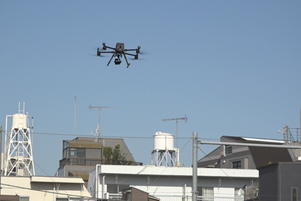 渋谷区と災害現場における情報収集の実証実験を行いました！