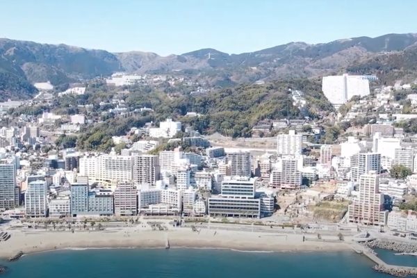 熱海の海岸を空撮してきました！