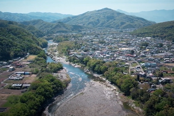 埼玉県秩父の長瀞を空撮しました！