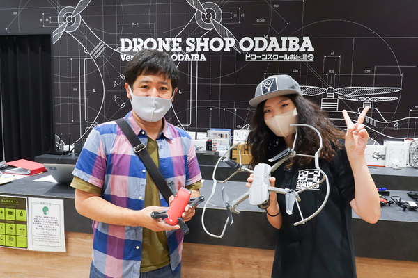 新コースの【目視外飛行コース】を体験頂きました！