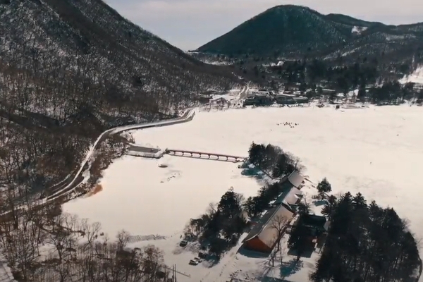 群馬県の赤城山を空撮しました！