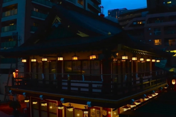 神田明神様のドローン夜景映像を公開しました